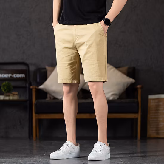 Short uni décontracté personnalisé