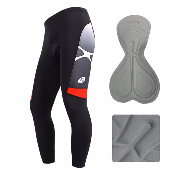 Vêtements de cyclisme Pantalons de cyclisme de vélo de montagne VTT Pantalon de compression pour hommes Pantalons d'élasticité de cyclisme Vêtements de plein air Pantalons de cyclisme